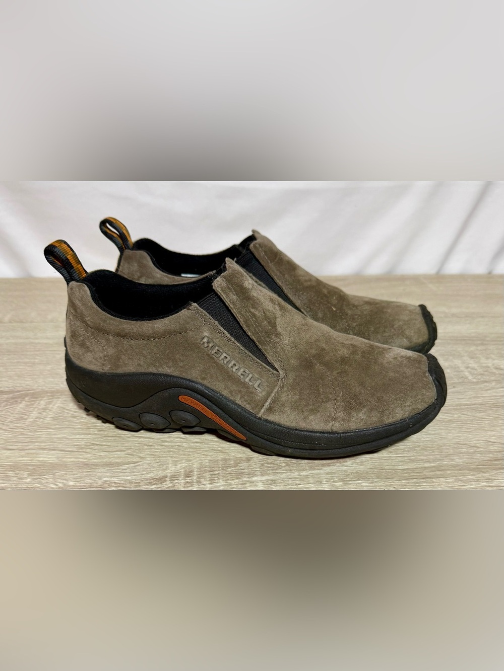 Merrell Women's Jungle Moc in the Gunsmoke colorway (Style #J60788), Sz 8, EUC